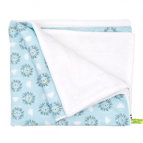 Customizable Le Dormeur blanket for babies. Cover made in France.
