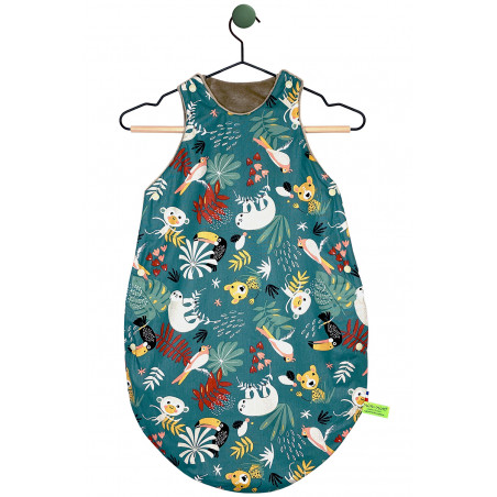 Customizable Le Tropical Camel sleeping bag for babies. Sleeping bag made in France.