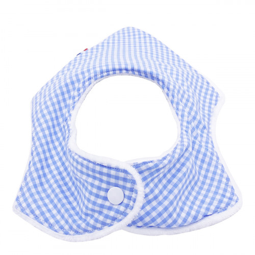 BANDANA BIB LE VICHY BLEU