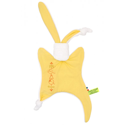 BABY COMFORTER YELLOW LE...