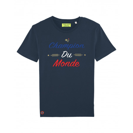 Navy Champion Du Monde Man's T-shirt