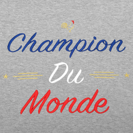 Embroidery Grey Champion Du Monde Dress