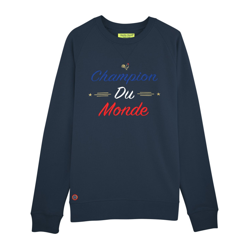 Navy Champion Du Monde Man's Sweat