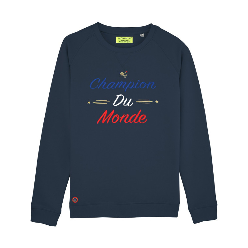 Navy Champion Du Monde Woman's Sweat