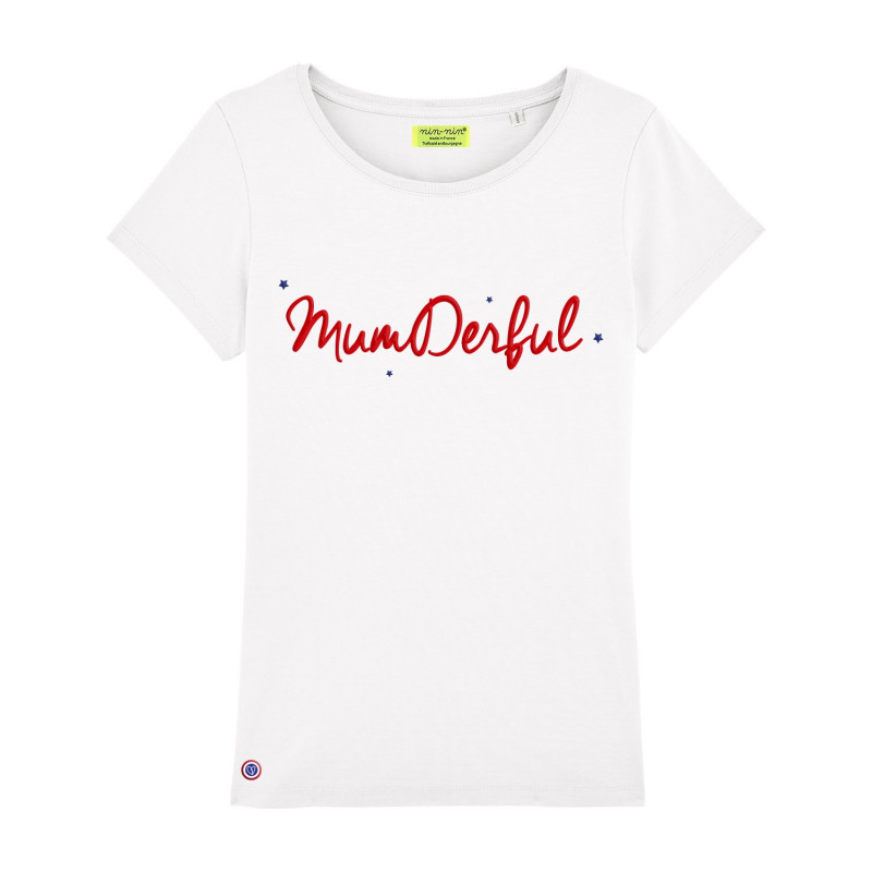 White Mumderful Woman T-shirt