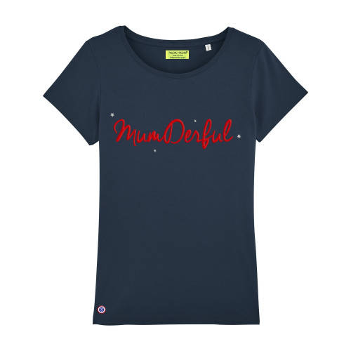 NAVY 'MUMDERFUL' WOMAN'S T-SHIRT