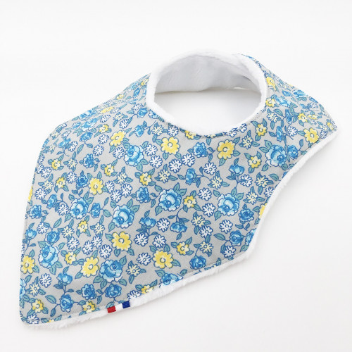 Birth Gift Baby Comforter + Bandana Bib Marinière