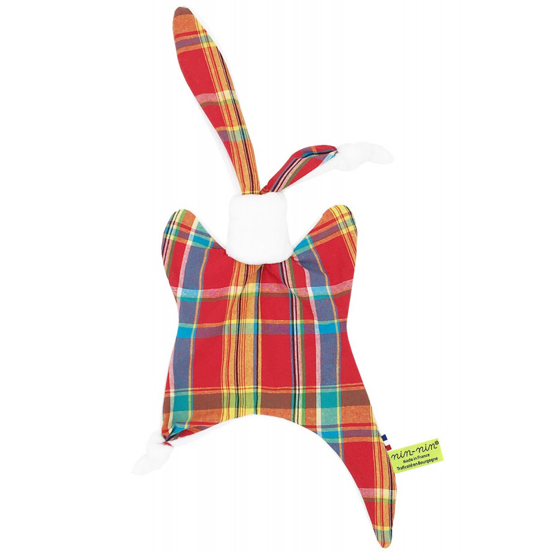 Baby comforter Le Madras. Made in France Baby comforter Le Madras. Made in France