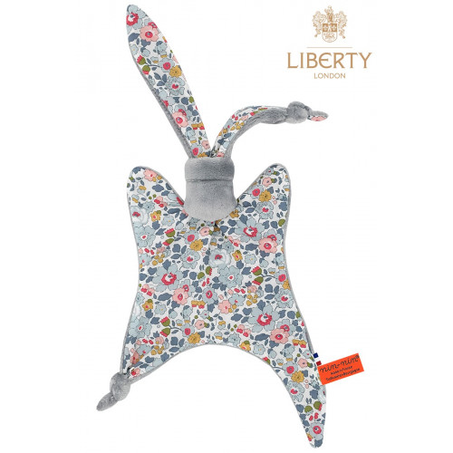 Personalised baby comforter Le Phoebe. Liberty of London style Jacadi. Made in France