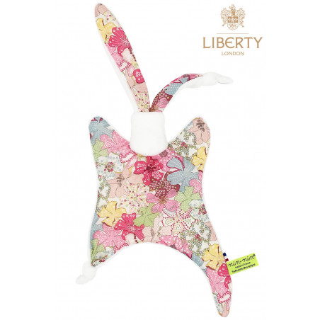 Personalised baby comforter Le Magaret. Liberty of London addict!