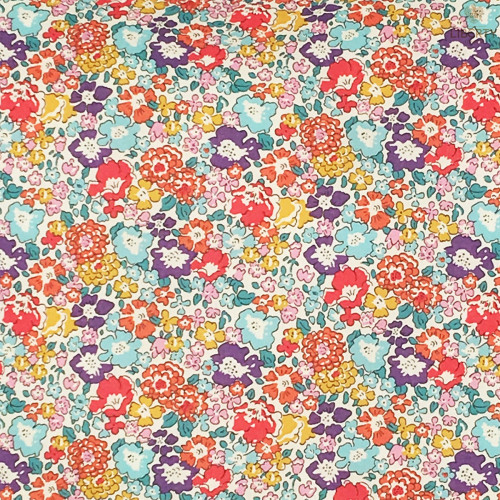 Fabric personalised pillow Le Victoria Liberty of London. Original, extremely soft and made in France. Nin-Nin