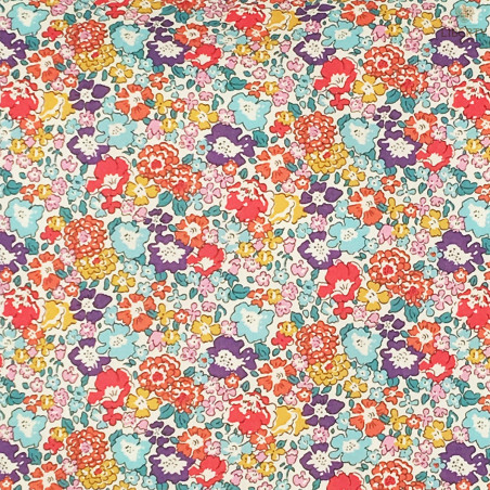 Fabric personalised pillow Le Victoria Liberty of London. Original, extremely soft and made in France. Nin-Nin