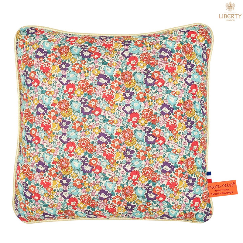 Personalised pillow Le Victoria Liberty of London. Original, extremely soft and made in France. Nin-Nin Personalised pillow Le Victoria Liberty of London. Original, extremely soft and made in France. Nin-Nin
