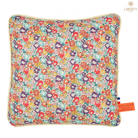 Personalised pillow Le Victoria Liberty of London. Original, extremely soft and made in France. Nin-Nin