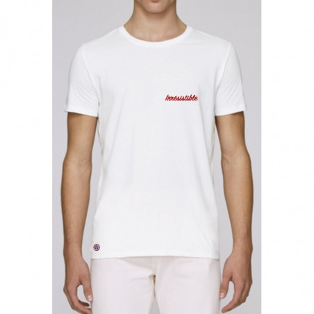 T-SHIRT HOMME PERSONNALISABLE BLANC