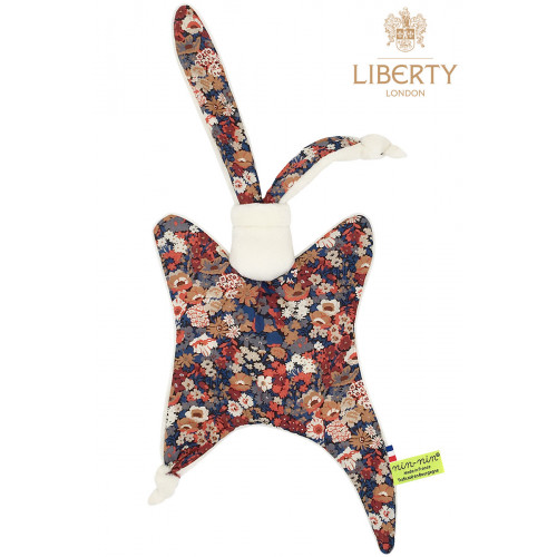 Baby comforter Le Jude Liberty of London. Original and personalised birth gift made in France. Nin-Nin