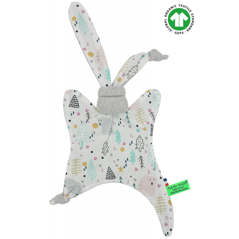 ORGANIC BABY COMFORTER LE WOOD. Made in France ORGANIC BABY COMFORTER LE WOOD. Made in France