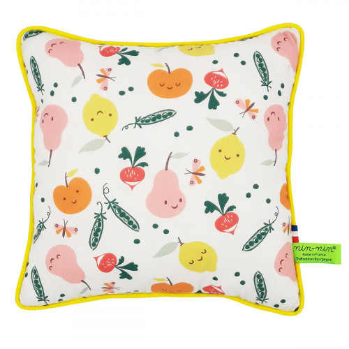 Cushion "Veggie". Original customizable and made in France birth gift. Nin-Nin