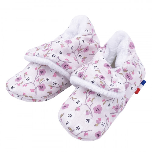 Low pantofole "Le Adèle". Regalo nascita bambino Made in France. Consolatore Nin-Nin