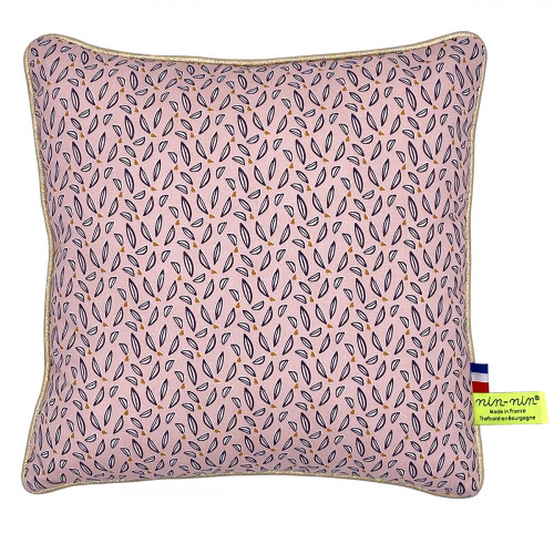 Cushion "Philomène". Original customizable and made in France birth gift. Nin-Nin