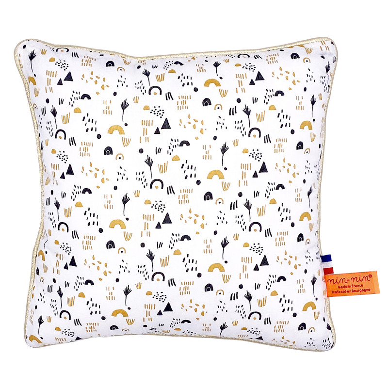 Cushion "Barnabé". Original customizable and made in France birth gift. Nin-Nin Cushion "Barnabé". Original customizable and made in France birth gift. Nin-Nin