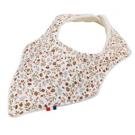 Customizable bandana bib "Le Simone". Made in France. Nin-Nin