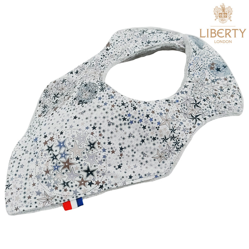 Customizable bandana bib "Le Jack". Made in France. Nin-Nin