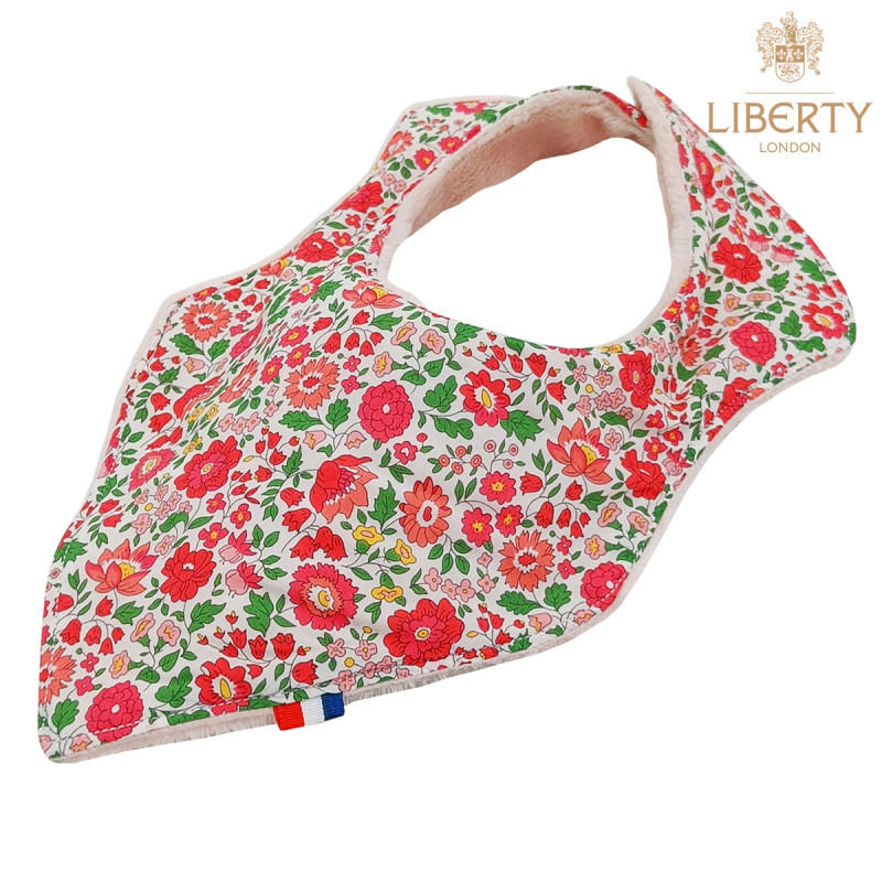 Customizable bandana bib "Le Joy". Made in France. Nin-Nin