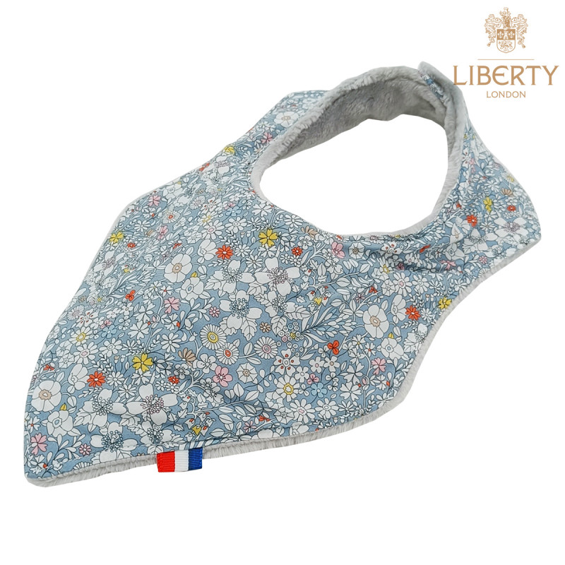 Customizable bandana bib "Le Paddy". Made in France. Nin-Nin