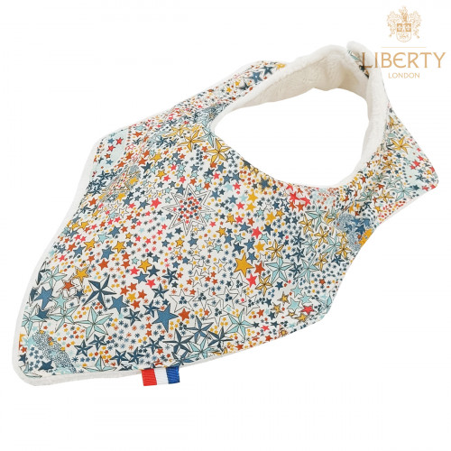 Customizable bandana bib "Le Harry". Made in France. Nin-Nin