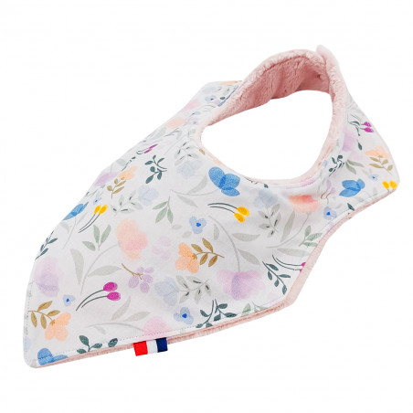 Customizable bandana bib "Le Colette". Made in France. Nin-Nin