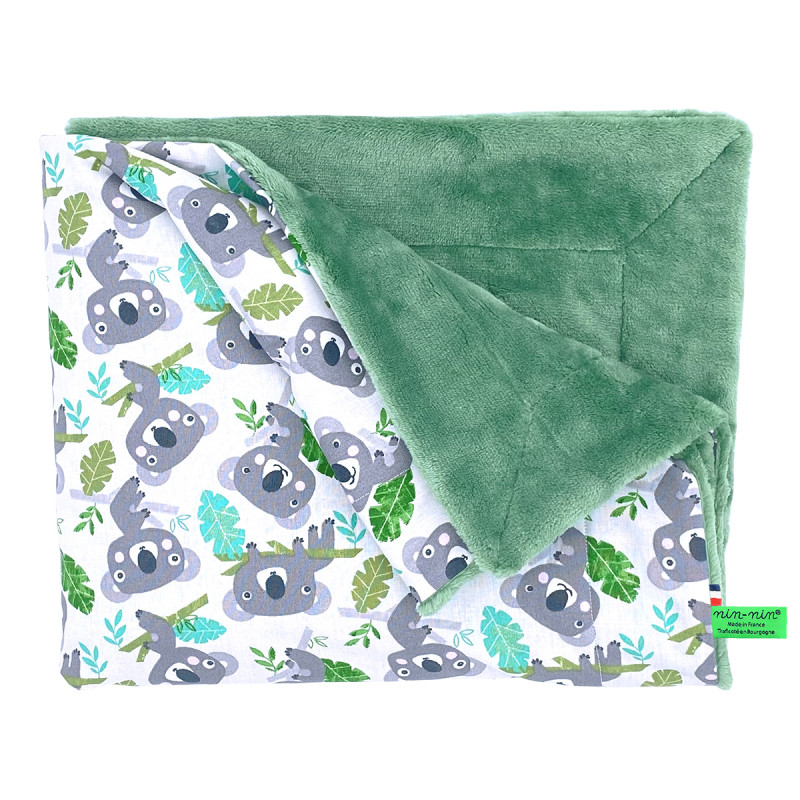 Customizable Le Koala blanket for babies. Cover made in France. Customizable Le Koala blanket for babies. Cover made in France.