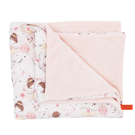 Customizable Le Clochette blanket for babies. Cover made in France.
