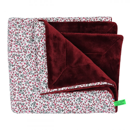 Customizable Le Nicole blanket for babies. Cover made in France.