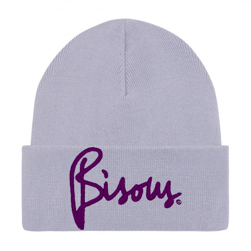 "Bisous" Lavande Adult Beanie. Hat made in France. Nin-Nin