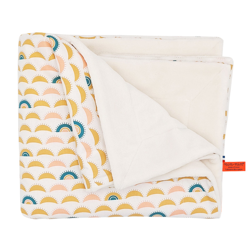 Customizable Le Namasté blanket for babies. Cover made in France.